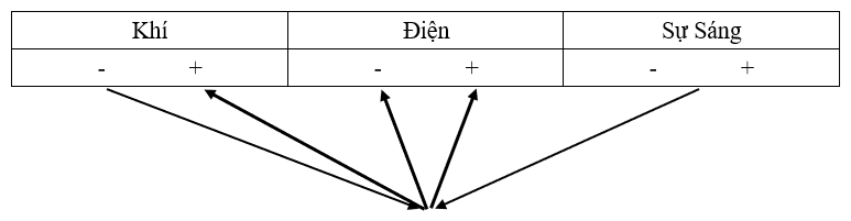 Sự Sáng Dương và Âm phối hợp với Khí Âm thì sinh hóa ra nhiều lực khác