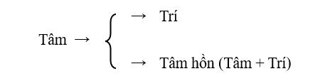 Tâm sinh hóa ra Trí hoặc Tâm hồn